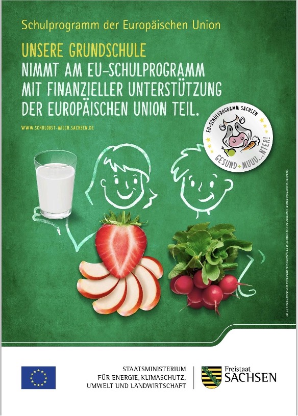 Plakat zum EU-Schulprogramm